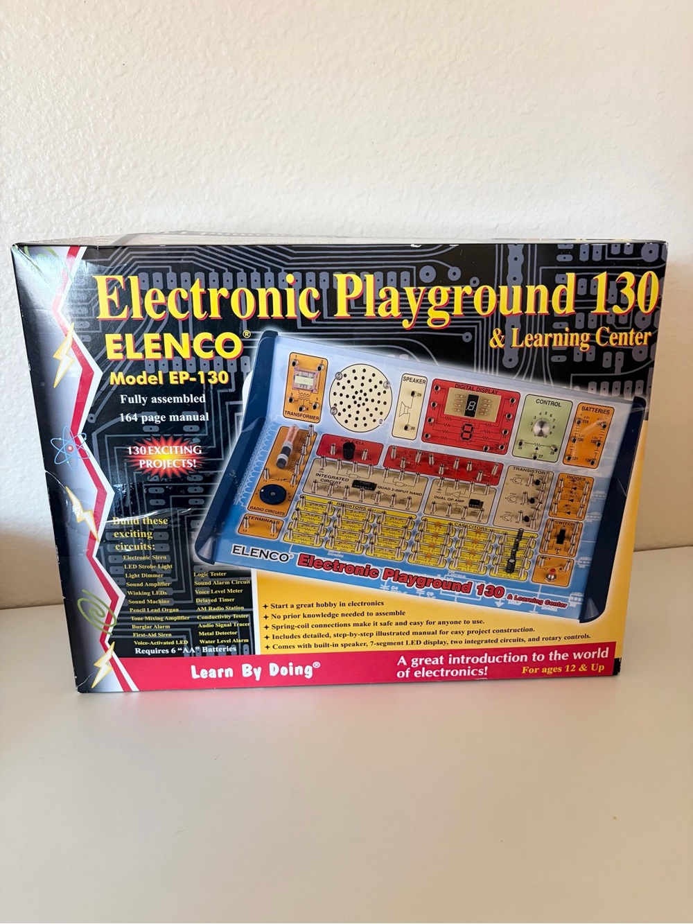 Elenco Electronic Playground 130 Learning Center STEM Science Circuit Builder